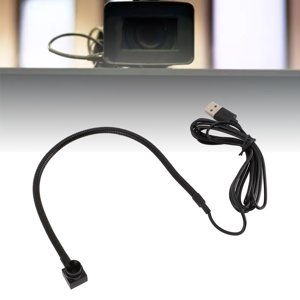 Center Webcam, Adjustable Built in Microphone USB Middle Screen Webcam Autofocus FHD 2MP  for Laptop