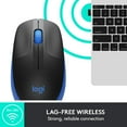 thumbnail image 3 of Logitech M190 Wireless Mouse Full Size Comfort Curve Design 1000Dpi Blue, 3 of 6