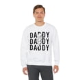 thumbnail image 5 of Volleyball Daddy Dad Fathers Day Sweatshirt, Gifts, Crewneck, 5 of 7