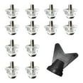 thumbnail image 1 of 12 piezas de calzado de fútbol Spikes Spikes Spikes no slip portátiles 13 mm 16 mm Studs de rugby para competencia de deportes al aire libre en, 1 of 8