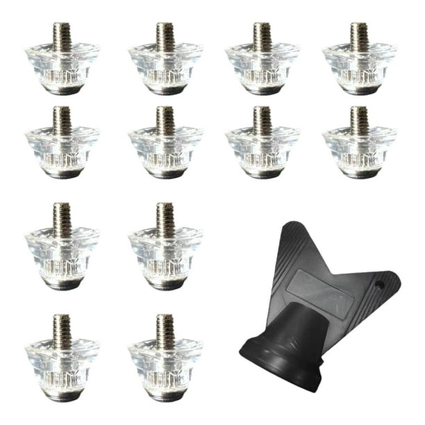 12 piezas de fútbol Boot Spikes Gasps Studs Turf Soccer Spuys 13 mm 16 mm para zapatillas de deporte atléticas al aire libre deportes al aire libre