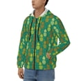 thumbnail image 3 of Naloa Pineapples1 Men’s Hoodies, Zip up Hoodie, Sweatshirts,Hoodies for Men Sizes S-3XL-Large, 3 of 5