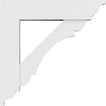 thumbnail image 3 of 5"W x 30"D x 30"H Standard Olympic Architectural Grade PVC Bracket with Traditional Ends, 3 of 11