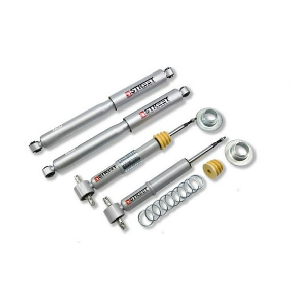 Belltech SHOCK SET STREET PERFORMANCE Fits select: 2014 CHEVROLET SILVERADO K1500, 2015-2018 CHEVROLET SILVERADO K1500 LT