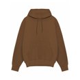 thumbnail image 2 of MAWCLOS Men's Hooded Sweatshirt Solid Color Sweatshirts Drawstring Hoodies Men Thick Pullover Fall Hoodie Tops Camel S, 2 of 2