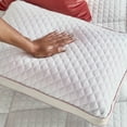 thumbnail image 3 of nue by Novaform Gel Memory Foam Pillow, King Size, Plush Adjustable, White, 3 of 5