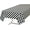 Black & White, variant on Pcs of 3 Premium Plastic Checkered Flag Tablecloths Picnic Table Covers, Tablecovers Party Favor