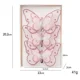 thumbnail image 3 of piezas de adorno navideño de mariposa con purpurina y clip para árbol de Navidad, decoración de corona de bricolaje para regalos de Año Nuevo 2024, Navidad, 3 of 5