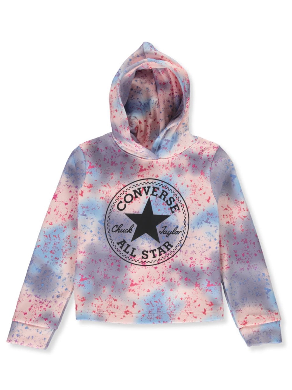 converse pink hoodie