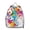 White-20, variant on Adjustable School Backpack for Teens - Waterproof, Breathable Design with Team Prints for Basketball, Volleyball