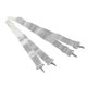 thumbnail image 2 of 2024 Bass Drum Strap Soft Nylon Elastic Adjustable Ergonomic Comfortable Double Shoulder Drum Strap Belt for Bass Drum White, 2 of 5