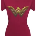 thumbnail image 2 of Wonder Woman Justice League Logo T-Shirt Femme-3xlarge, 2 of 7