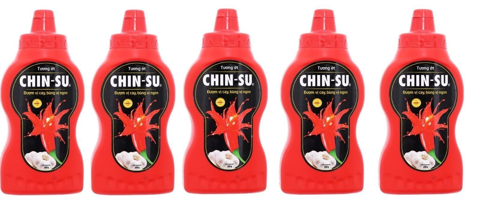 Chinsu Chin Su Chili Hot Sauce 8.8 Oz. Pack of 5 ( THE BEST SAUCE )