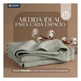 thumbnail image 4 of Manta Muselina 100% Algodón Frazada Esquimal Ideal para Cama, Sofá y Decoración (Verde), 4 of 7