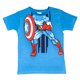 thumbnail image 1 of Playera Capitán América Estampada Licencia Avengers. azul 8 Blip Kids K8722A0110B04, 1 of 4