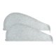 thumbnail image 1 of Toalla de microfibra para el cabello para mujer, turbante de secado rápido con lazo elástico para cabello rizado y grueso, paquete de 2, 1 of 5