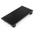 thumbnail image 4 of TEHAUX Black Wood Computer Tower Stand for Desktop with Wheels, Adjustable Design for Enhanced Ventilation and Stability, 4 of 7