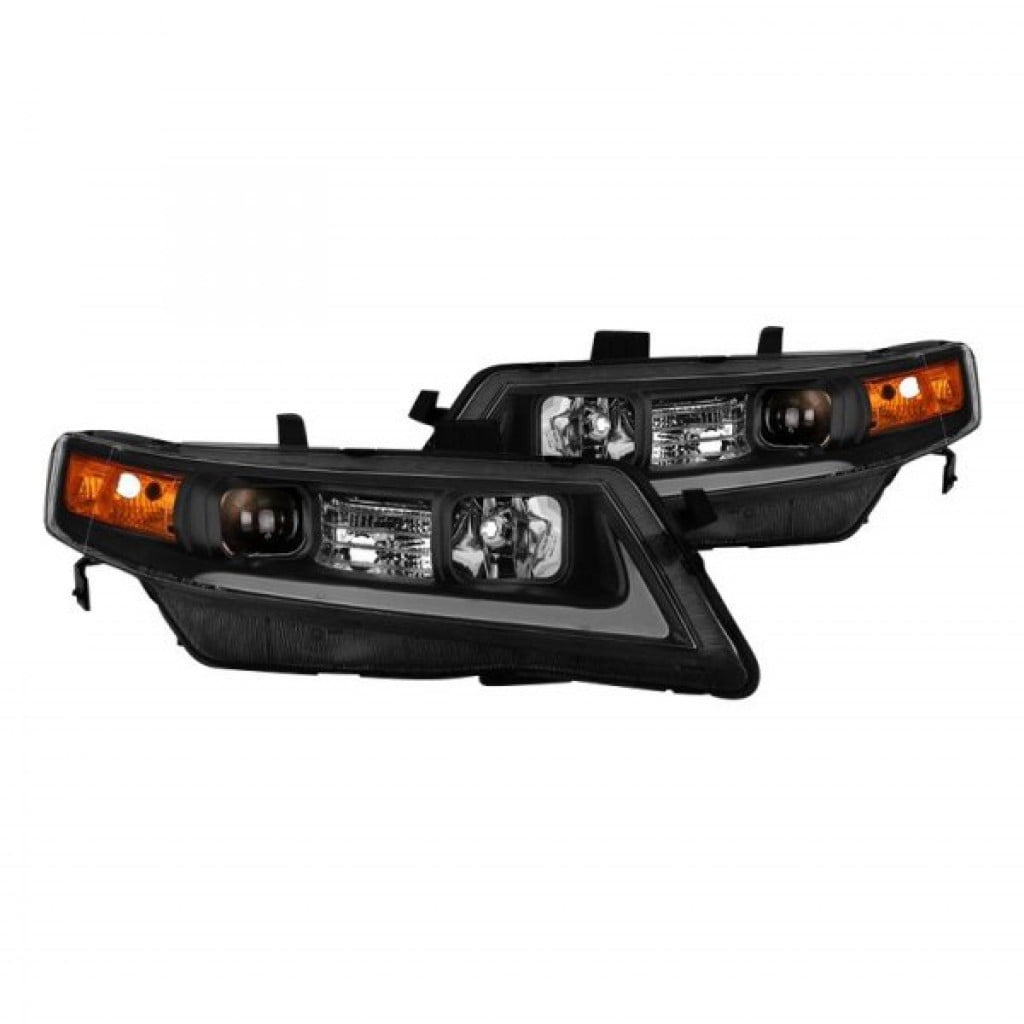Fits 2004 2005 2006 2007 2008 Acura TSX LED Bar Projector Headlights