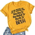 thumbnail image 2 of Viikei Women's Plus Size Short Sleeve Graphic with Funny Sarcastic T-Shirt, 2 of 3