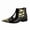 Black, variant on Men's Metal Toe Cap Chelsea Boots, Pointed Toe Ankle Boots, Formal Dress Boots Punk Rock Style Pointed Toe Boots