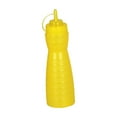 thumbnail image 2 of Ketchup Bottle 19oz Ketchup Dispenser Sauce Container for BBQ Picnic Camping Single Hole Yellow, 2 of 8