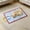 Blue, variant on Summer Pet Cooling Mat for Cats and Dogs, Soft Breathable Cooling Pad, Comfortable Non-Freezing Pet Bed, Foldable Lightweight, Indoor Outdoor Use, Sofa Car Travel Blue