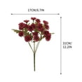 thumbnail image 2 of RuiJiao Realistic Artificial Daisy Bouquet Silk Flowers, 7-Stem 21-Flowers for Wedding Home Decor, Realistic Chamomile with Flexible Stems, Long Vase Centerpiece, 2 of 2