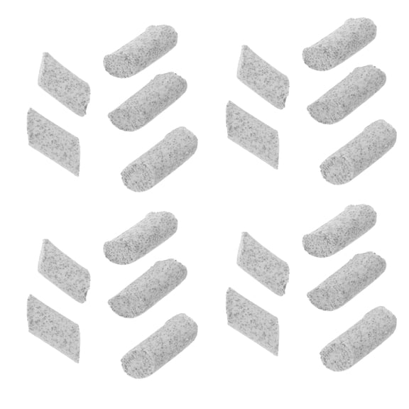 Healifty Light Grey Ceramic Tumbling Pellets for Rock Tumblers, Polishing, and Industrial Finishing Applications