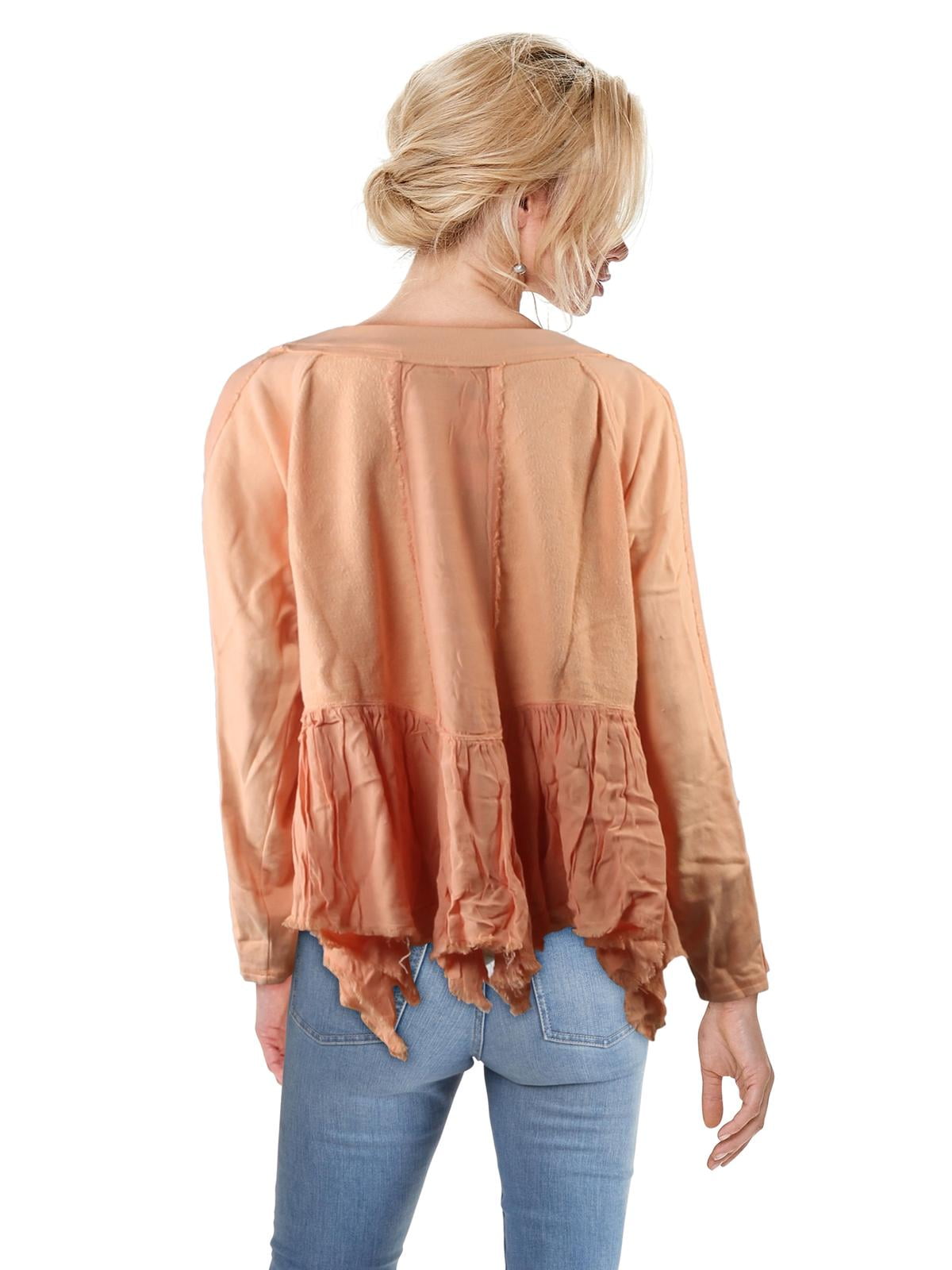 Free people top gold duster pullover