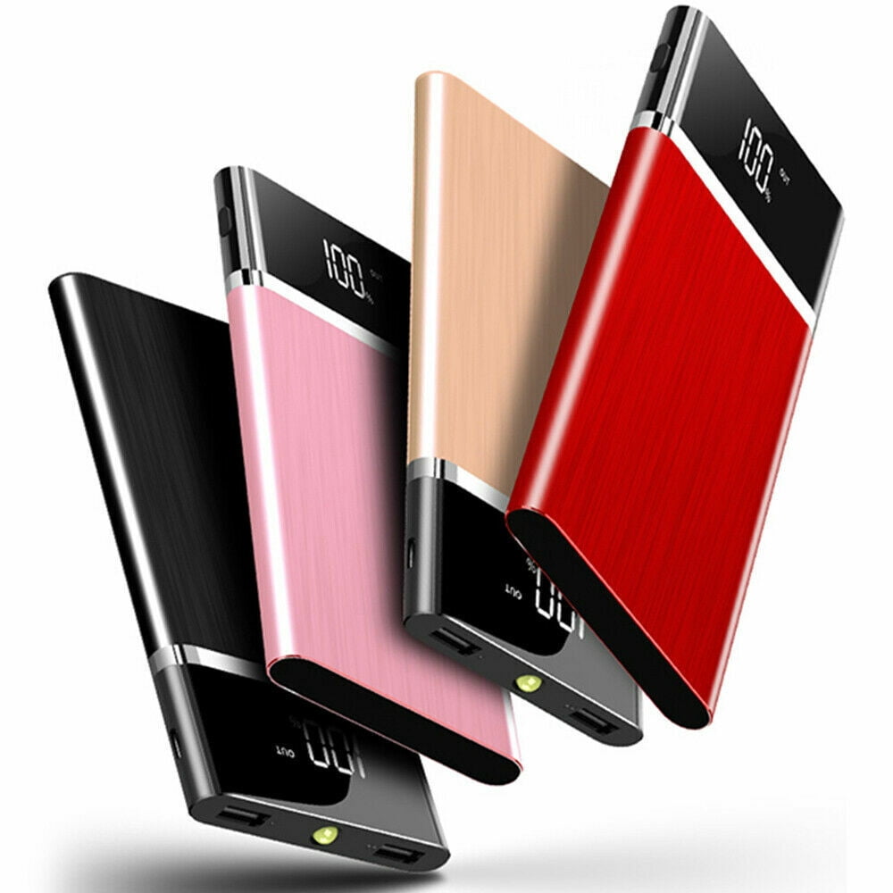 Ultra-thin Portable External Battery Huge Capacity Power Bank 10000mAh Charger