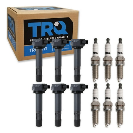 TRQ Ignition Coil & Iridium Spark Plug Kit Set for Acura Honda 3.5L V6 New TKA01369 Fits select: 2016-2019 HONDA PILOT 2018-2019 HONDA ODYSSEY