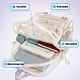 thumbnail image 5 of RKSTN school backpack Transparent PVC Fashion Casual Shoulder Bag Student Schoolbag Swimming Bag Large Capacity Backpack Trendy Versatile Fresh, 5 of 6