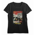 thumbnail image 4 of Wizard Of Oz Distressed Movie Cast Poster Women's Black Crew Neck Short Sleeve Crop Tee-Medium, 4 of 5