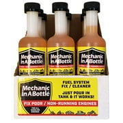 B3C Fuel Solutions Mechanic In A Bottle Fuel System Cleaner and Ethanol Treatment for Small Engines, 8 oz Bottles, Case of 9