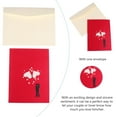 thumbnail image 3 of IDEANATEGRATE 1Ud Tarjeta 3D Romántica De San Valentín En Papel Resistente Para Especiales, 3 of 6