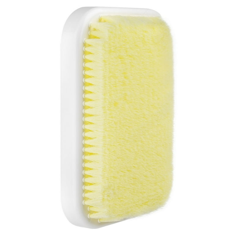 VANZAVANZU Exfoliating Shower Brush Back Scrubbers for Use in Shower,  Plastic Bath Brush Long Handle for Shower with Moderate Bristles, Dry or  Wet