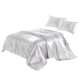 thumbnail image 2 of Yuarrent Funda de edredón Dido, funda de edredón de seda Artificial, funda de almohada para dormir con cremallera, juego de cama Juegos de cama Blanco 229x229cm Yuarrent HA003632-20, 2 of 6