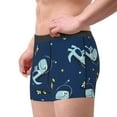 thumbnail image 2 of Uemuo Space Dinosaur Pattern Men's Boxer Briefs,Trunk Anti-Chafing,Comfortable, Durable, and Stylish Underwear-XX-Large, 2 of 9
