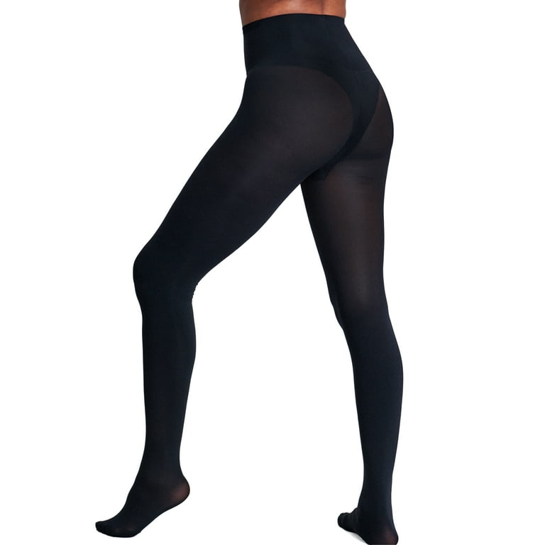 SPANX Women's Tummy Shaping Tights Very Black