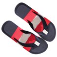 thumbnail image 3 of Sandalias impermeables para hombre de EVA ligeras, antideslizantes y de secado rápido para mayor comodidad en la playa (azul oscuro, talla 41), 3 of 8
