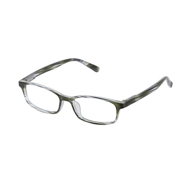 peeperspecs Lunettes de Lecture Unisexes Adulte Riptide Bleu Bloquant la Lumière, Gris, 53 US