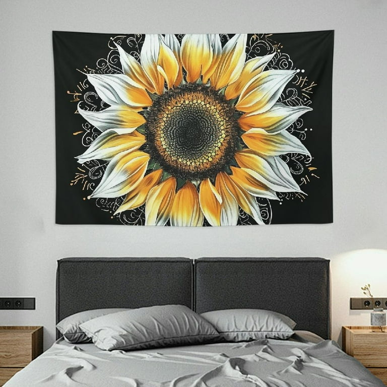 Sunflower wall tapestry sale