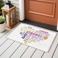 thumbnail image 5 of Area Rugs 2x3,Colorful Inspirational Quotes with Love Heart Non Slip Washable Rug Indoor Carpet Soft Floor Rugs for Home Living Room Bedroom Dining Room Office, 5 of 9