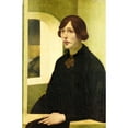 thumbnail image 2 of Alexander Evgenievich Yakovlev 13x18 Black Ornate Wood Framed Double Matted Museum Art Print Titled - Portrait of Irene Von Radlov, 2 of 5