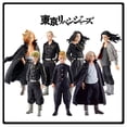thumbnail image 3 of Figuras de acción de Tokyo Revengers, muñecos de PVC de Hanagaki, Takemichi, Mikey, Draken, Matsuno, Chifuyu, Baji Keisuke, 5 unidades por juego, 3 of 4