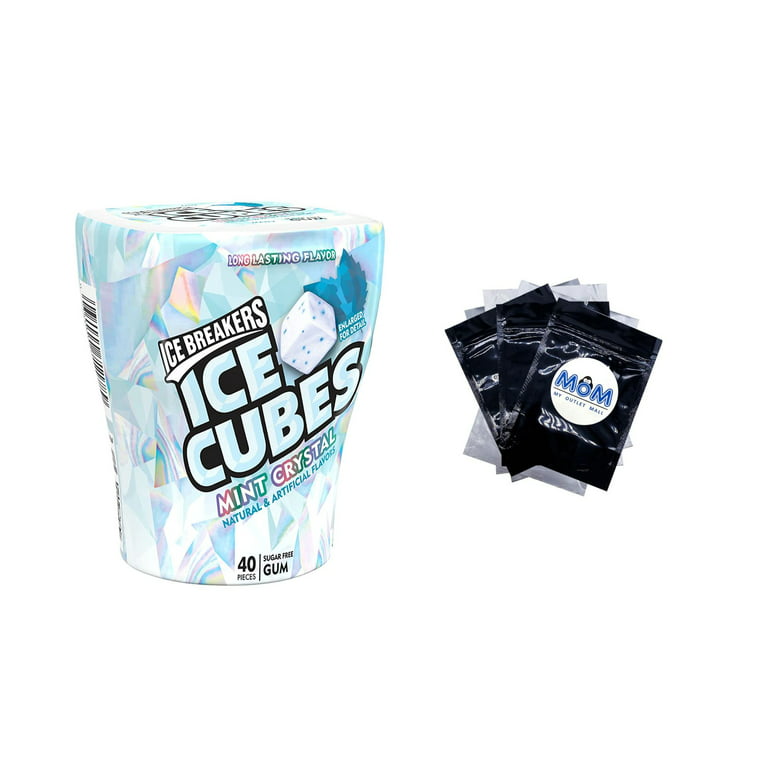 Ice Breaker Ice Cubes Sugar Free Mint Crystal Gum - Consumos da