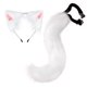 thumbnail image 1 of Cola de pelo sintético y orejas de clip para accesorios de disfraces de fiesta de Halloween, para disfraces de fiesta de adultos MFZFUKR BST3040374-1, 1 of 6