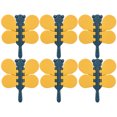 thumbnail image 3 of Shisuyan Compact Design Window Locks PP Yellow for Home Interior Use 6Pcs, 3 of 9