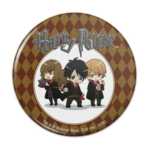 Harry Potter Anime Characters Kitchen Refrigerator Locker Button Magnet