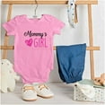 thumbnail image 3 of Adorable Mommy's Girl Cute Heart Bodysuit Jumper Girls Infant Baby Brisco Brands 18M, 3 of 6